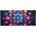 thumbnail image 1 of JSTEL Rainbow Mandala Galaxy Large Gaming Mouse Pad Big Mousepad Mice Keyboard Mat with Non-Slip Rubber Base for Computer Laptop Home & Office, 31.5 X 15.7 inch, 1 of 6