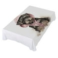 thumbnail image 1 of JSTEL Schnauzer Dog Puppy Table Cloth Rectangle 60 x 108 Inch Tablecloth Anti Wrinkle Table Cover for Dining Kitchen Parties, 1 of 6