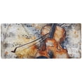 thumbnail image 1 of JSTEL Sheet Music Guitar Watercolour Large Gaming Mouse Pad Big Mousepad Mice Keyboard Mat with Non-Slip Rubber Base for Computer Laptop Home & Office, 31.5 X 11.8 inch, 1 of 6