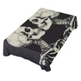 thumbnail image 1 of JSTEL Skull Valentine Table Cloth Square 60 x 60 Inch Tablecloth Anti Wrinkle Table Cover for Dining Kitchen Parties, 1 of 6