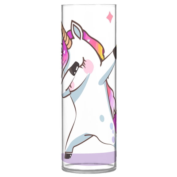 JSTEL Unicorn Dabbing Flower Vase Decorative Floreros for Home Decor Bedroom Living Room Office Table Shelf Bathroom