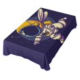 thumbnail image 1 of JSTELAstronaut Bee Cartoon Table Cloth Rectangle 54 x 72 Inch Tablecloth Anti Wrinkle Table Cover for Dining Kitchen Parties, 1 of 6