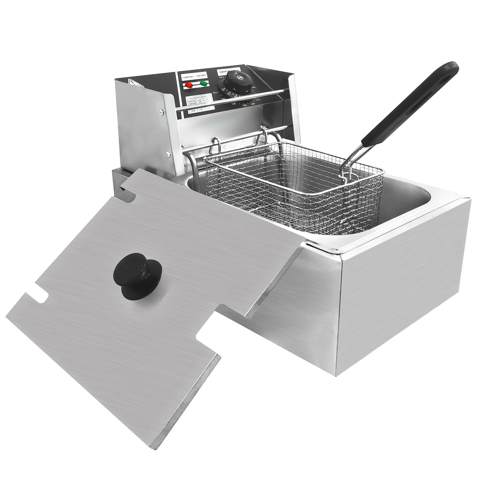 Presto 05442 CoolDaddy Cooltouch Deep Fryer Black