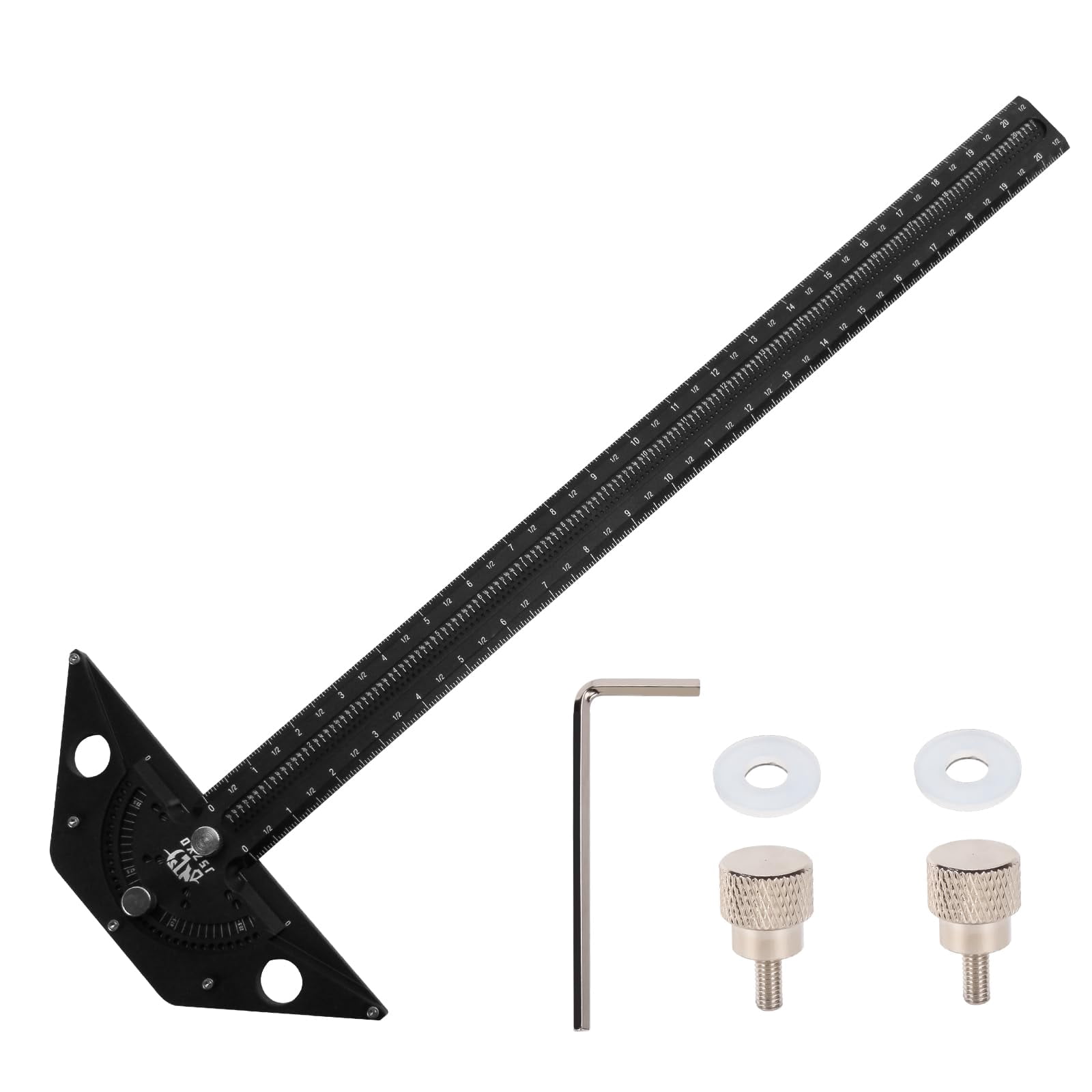 JSZYO Woodworking Scriber Marking Line Ruler,A Precision Auxiliary ...