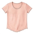 thumbnail image 1 of JSheng Men's Linen T-Shirt Summer Solid Color Short Sleeve Round Neck Classic Casual Sportswear Tops Linen Shirts for Man Pink XXL, 1 of 5