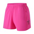thumbnail image 1 of JSheng Women's Casual Sports Shorts Women's Solid Color Large Size Shorts Thin Casual Loose Home Pants Sporty And Wearable Sports Shorts Hot Pink XXXXL, 1 of 4