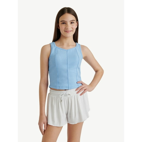 JSport Girls Baselayer Rib Tank, Sizes XS - XLP