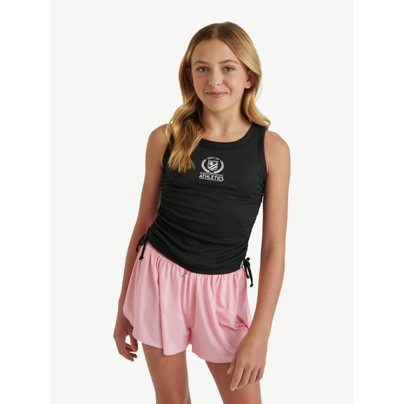 JSport Girls Side Cinch Tank, Sizes XS - XLP
