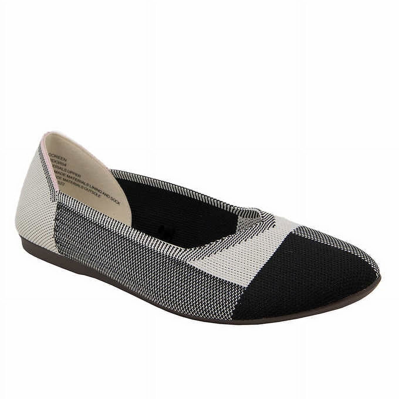 JSport Ladies Size 9 Flat Knit Slip on Shoe, Tan Block NEW Ships