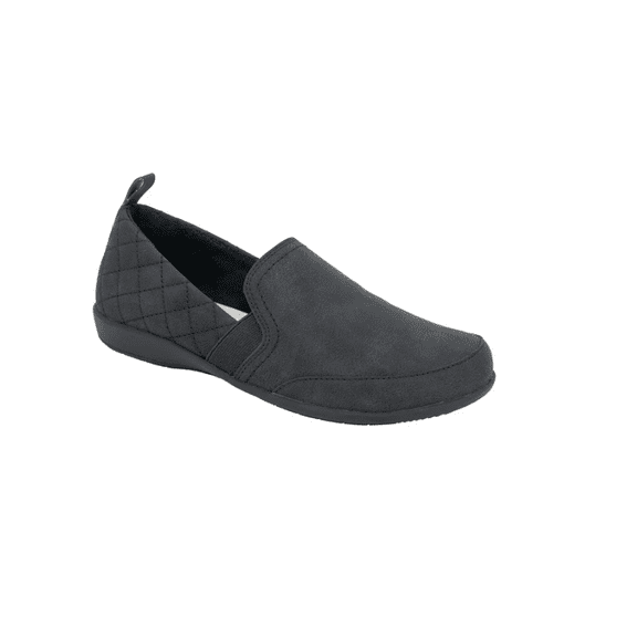 JSport Women's Lisa Casual Slip On Shoes Lined Comfort Black Size US 7.5
