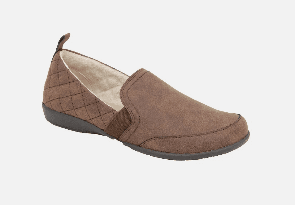 JSport Women's Lisa Casual Slip On Shoes Lined Comfort Brown Size