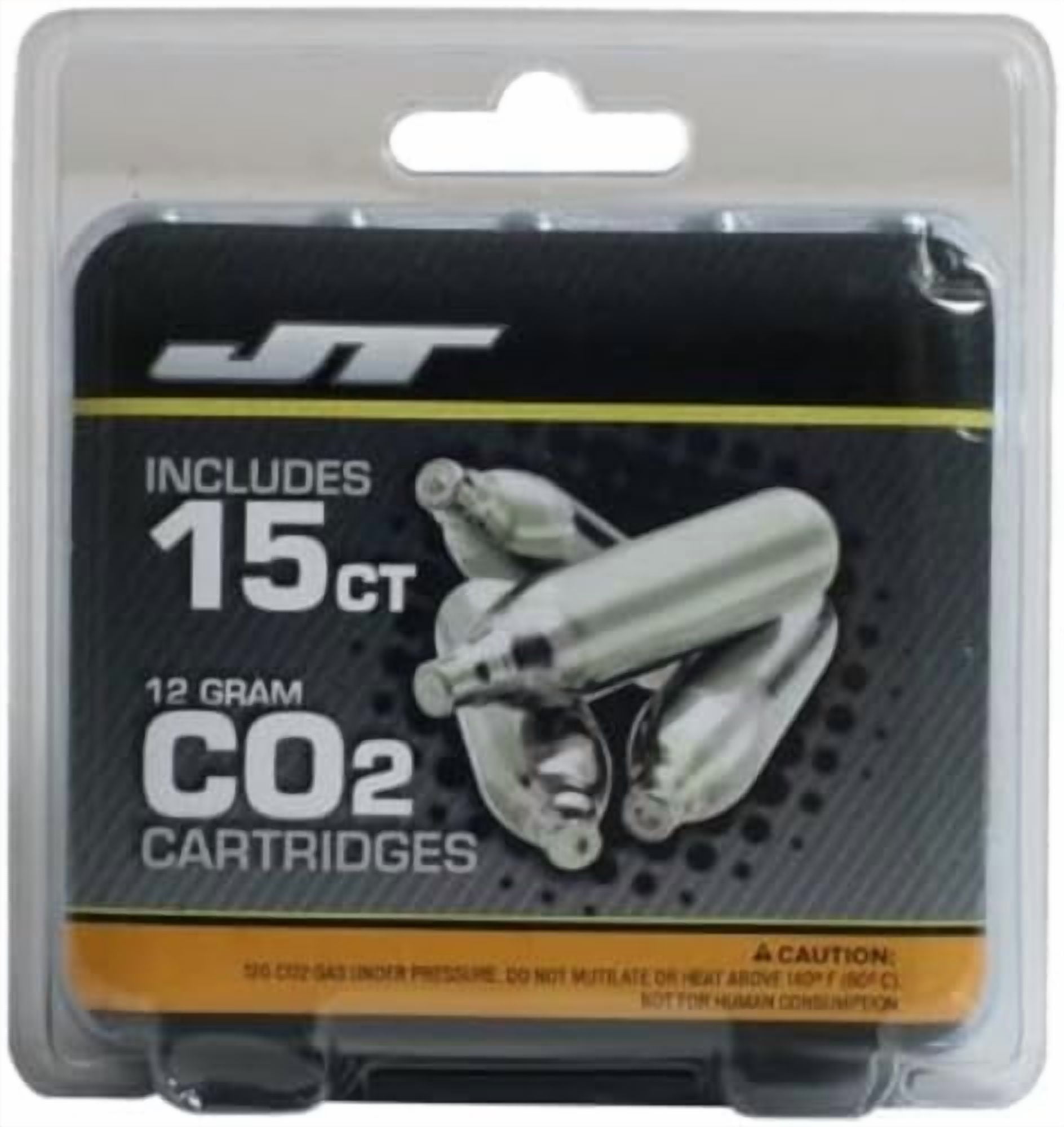 JT 12gram CO2 Cartridges - 15ct$$Sport & Recreation Other
