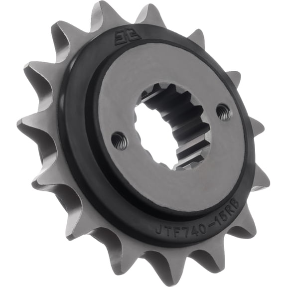 JT 15 Tooth Rubber Cushioned Front Sprocket (JTF740.15RB)