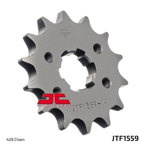 JT Front Sprocket | 14 Tooth | 428 | Steel | '87-26 TW200 (JTF1559.14)
