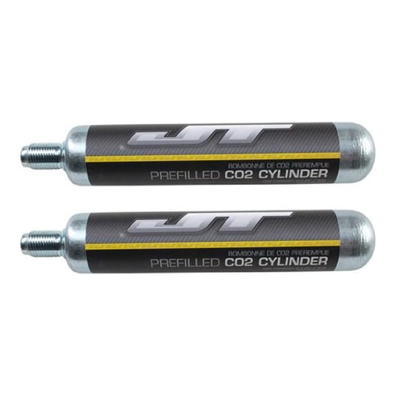 CO2 Cartridges (88g AirSource Cylinders Compatible), 2 Cartridges, 1 x 5 x 1 Inches, 2 lb