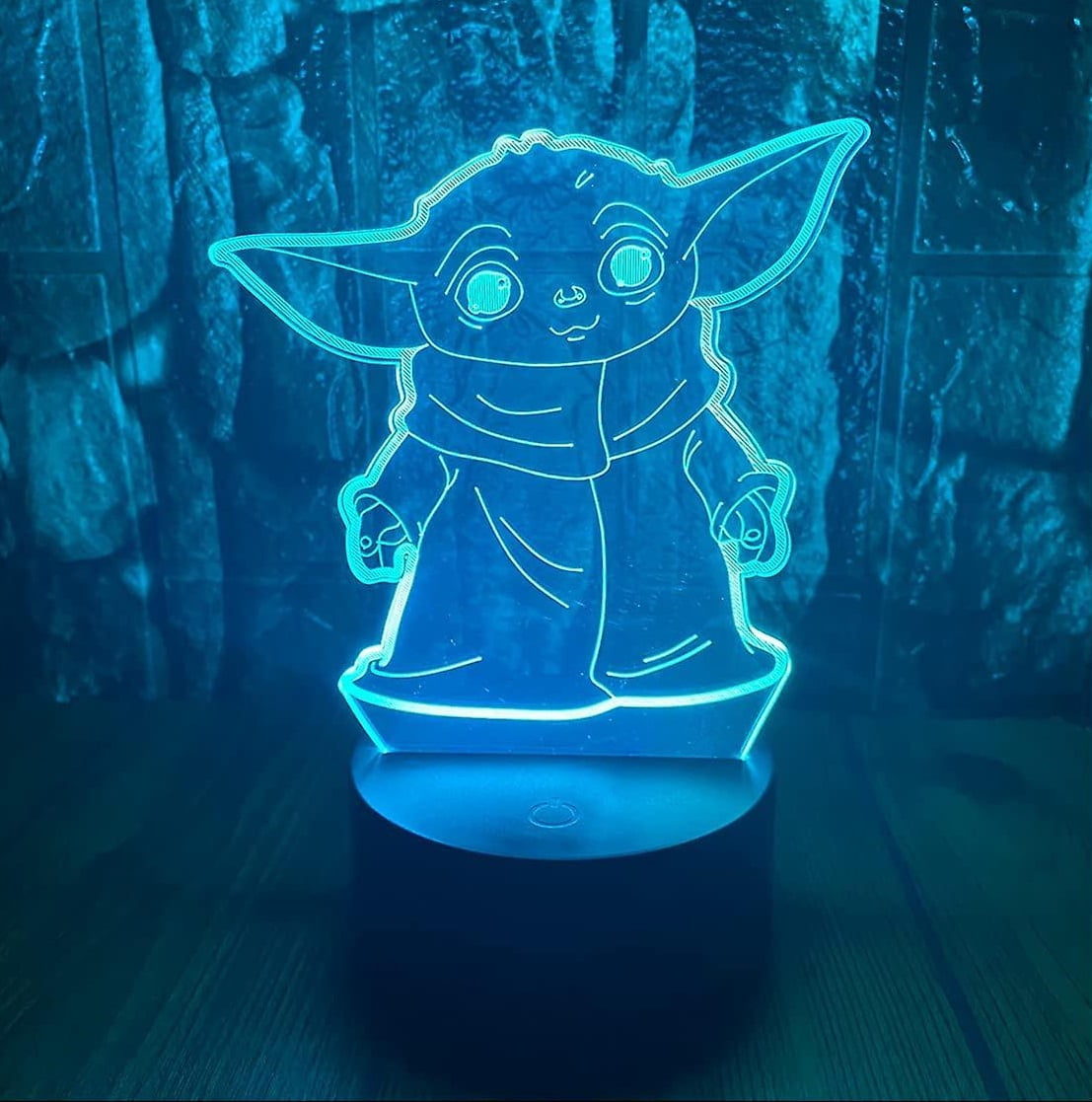 JT Baby 3D Color Changing LED Night Lights, Multi Color