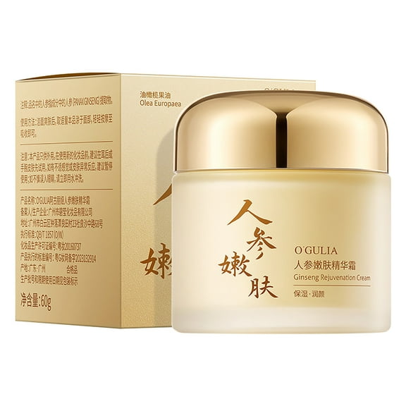 JT Beauty Store Ginseng Essence Cream, Fade Fine Lines, Made From Ginseng, Centella Asiatica, And Other Natural Ingredients,face Cream,Health Products Clearance,A