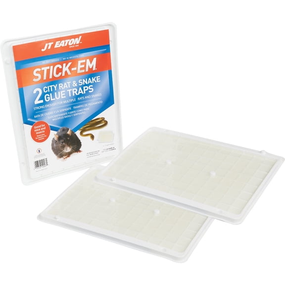 JT EATON Stick-Em Rat & Snake Glue Trap - Single Pack