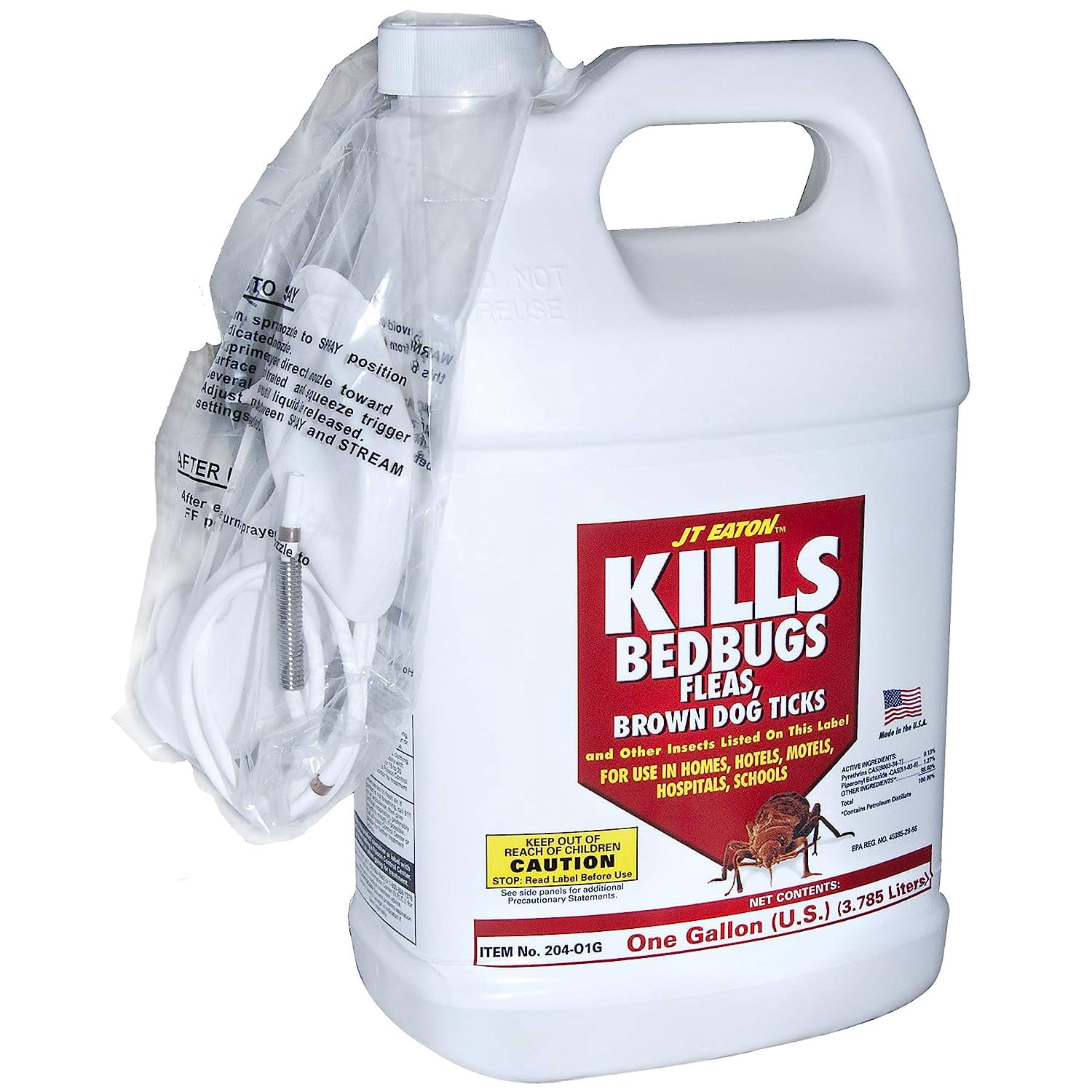 JT Eaton 1 Gal. Ready To Use Bedbug Killer 20401G Pack of 4