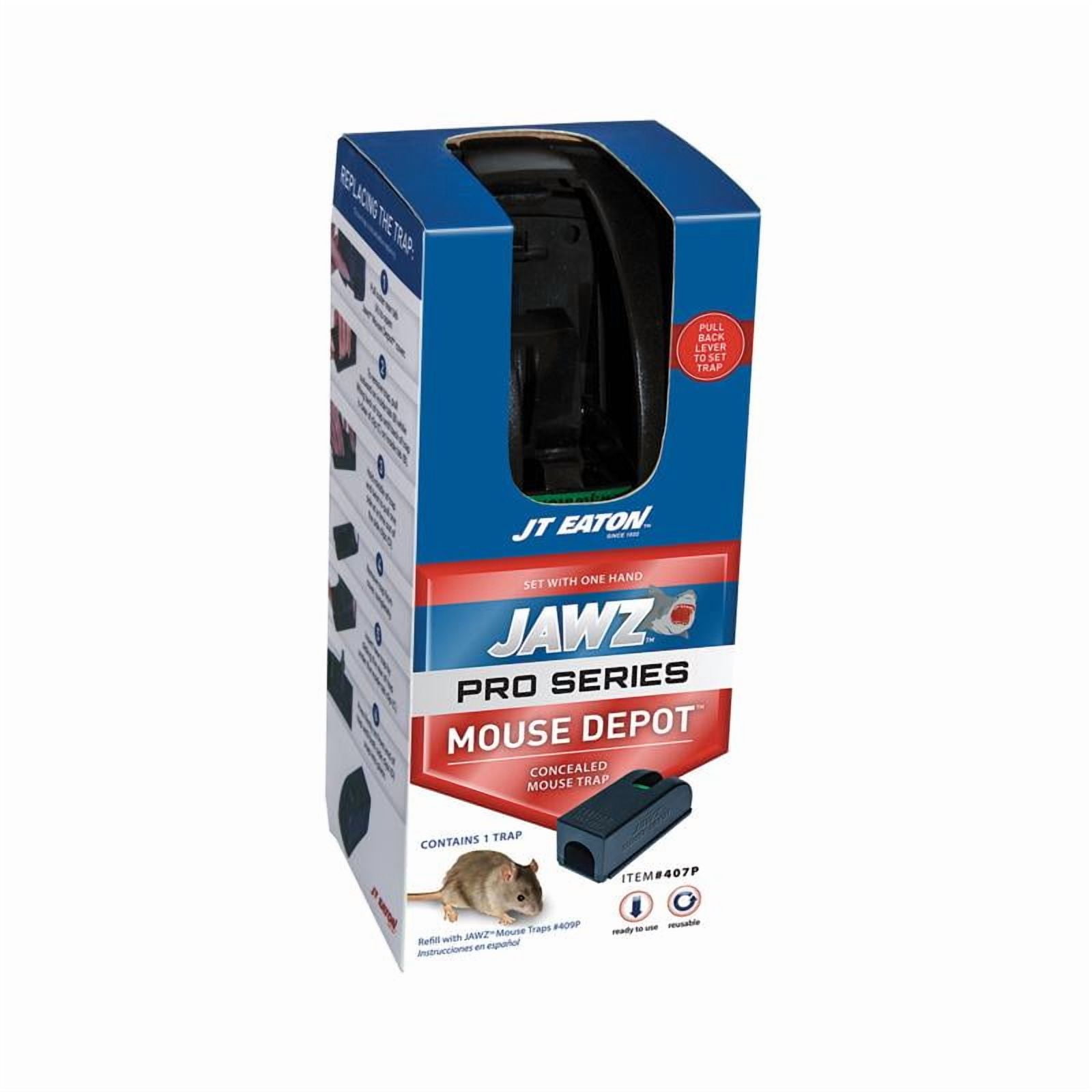 JT Eaton JAWZ Pro Series Covered Animal Trap For Mice 1 pk