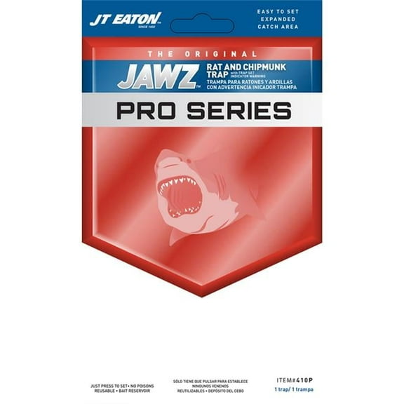 JT Eaton  JAWZ Pro Series Small Snap Animal Trap for Rats & Chipmunks