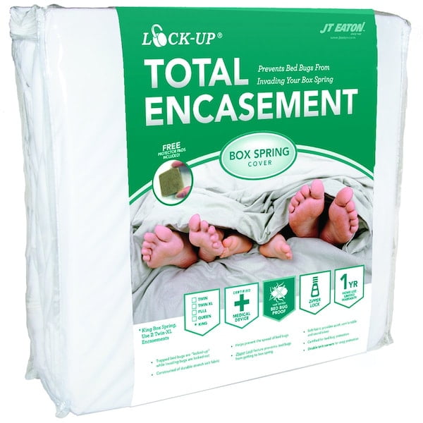JT Eaton Full Size Pink Woven Mattress Protector