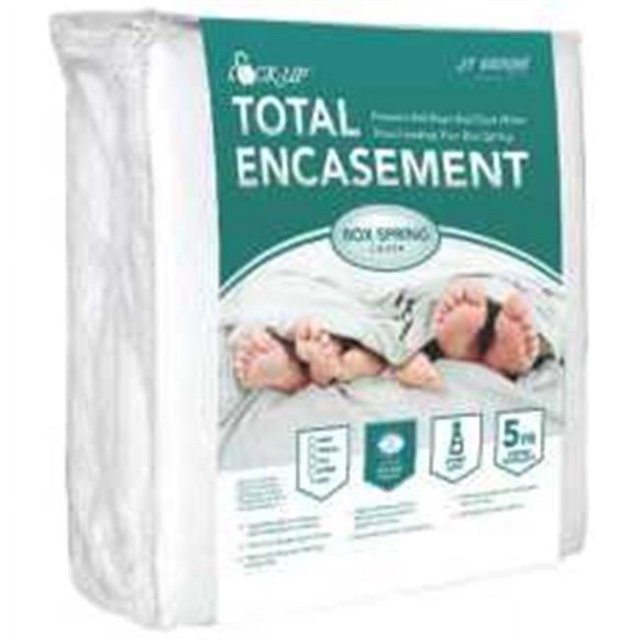 JT Eaton Lockup Full Bed Bug Box Spring Encasement for Twin Size