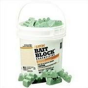 JT Eaton 709-PN Bait Block Anticoagulant Rodenticide, Peanut Butter Flavor, for Mice and Rats 9 lb Pail of 144