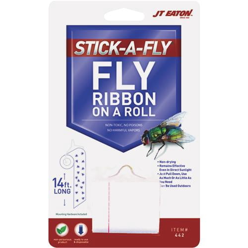 JT Eaton Stick-A-Fly Ribbon On A Roll FLY, Each - Walmart.com