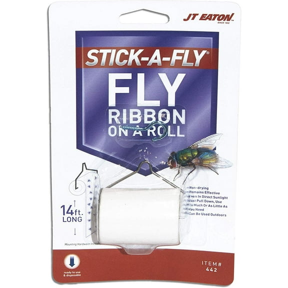 JT Eaton Stick-A-Fly Ribbon on a Roll fly trap