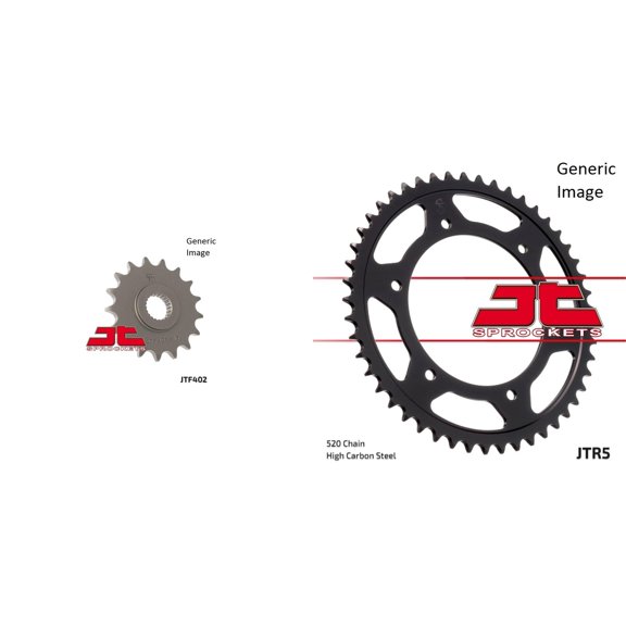 JT Front & Rear Sprocket Kit for Street APRILIA 650 Pegaso 1998-2004