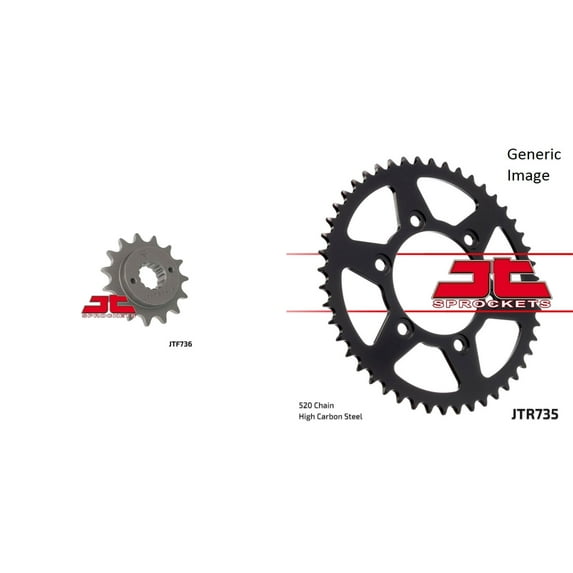 JT Front & Rear Sprocket Kit for Street DUCATI 600 Monster 1999-2001