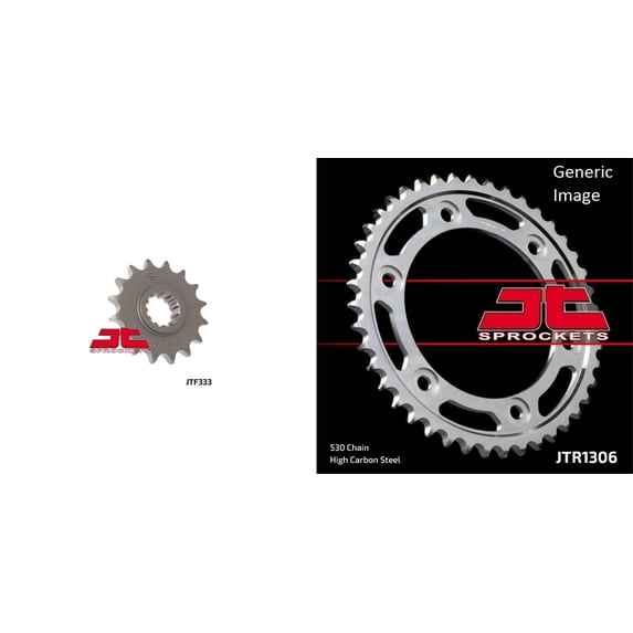 JT Front & Rear Sprocket Kit for Street HONDA CBR1000RR 2008-2016