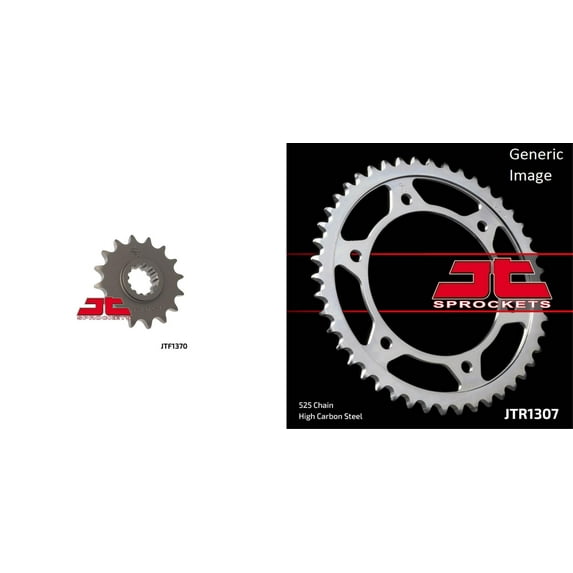 JT Front & Rear Sprocket Kit for Street HONDA CBR600RR 2007-2016