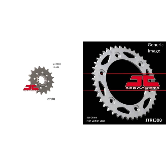 JT Front & Rear Sprocket Kit for Street HONDA CBR954RR 2002-2003