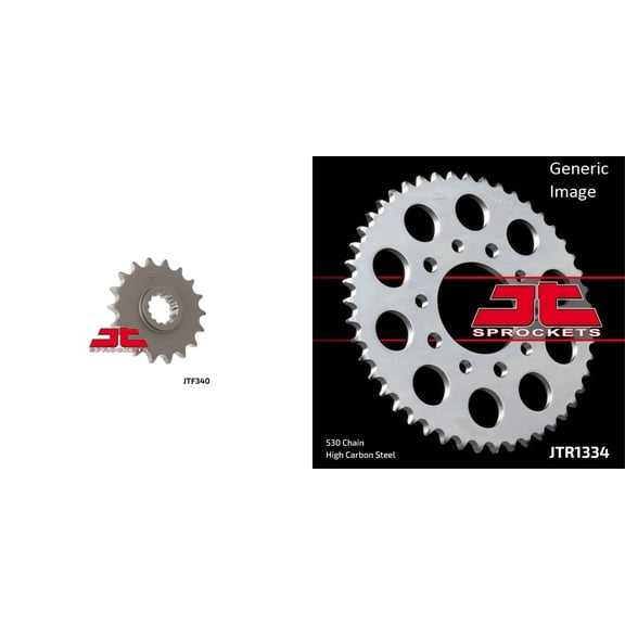 JT Front & Rear Sprocket Kit for Street HONDA CBX 1000 1981-1982
