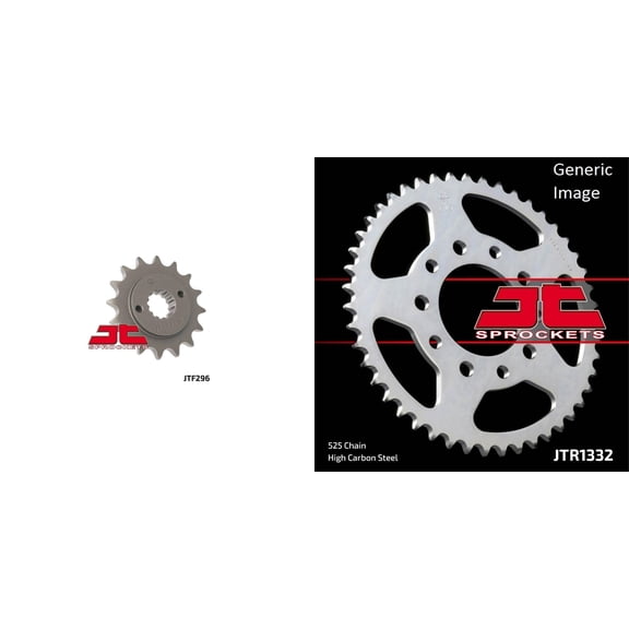 JT Front & Rear Sprocket Kit for Street HONDA Shadow, VT600CD (VLX) 1993-2007