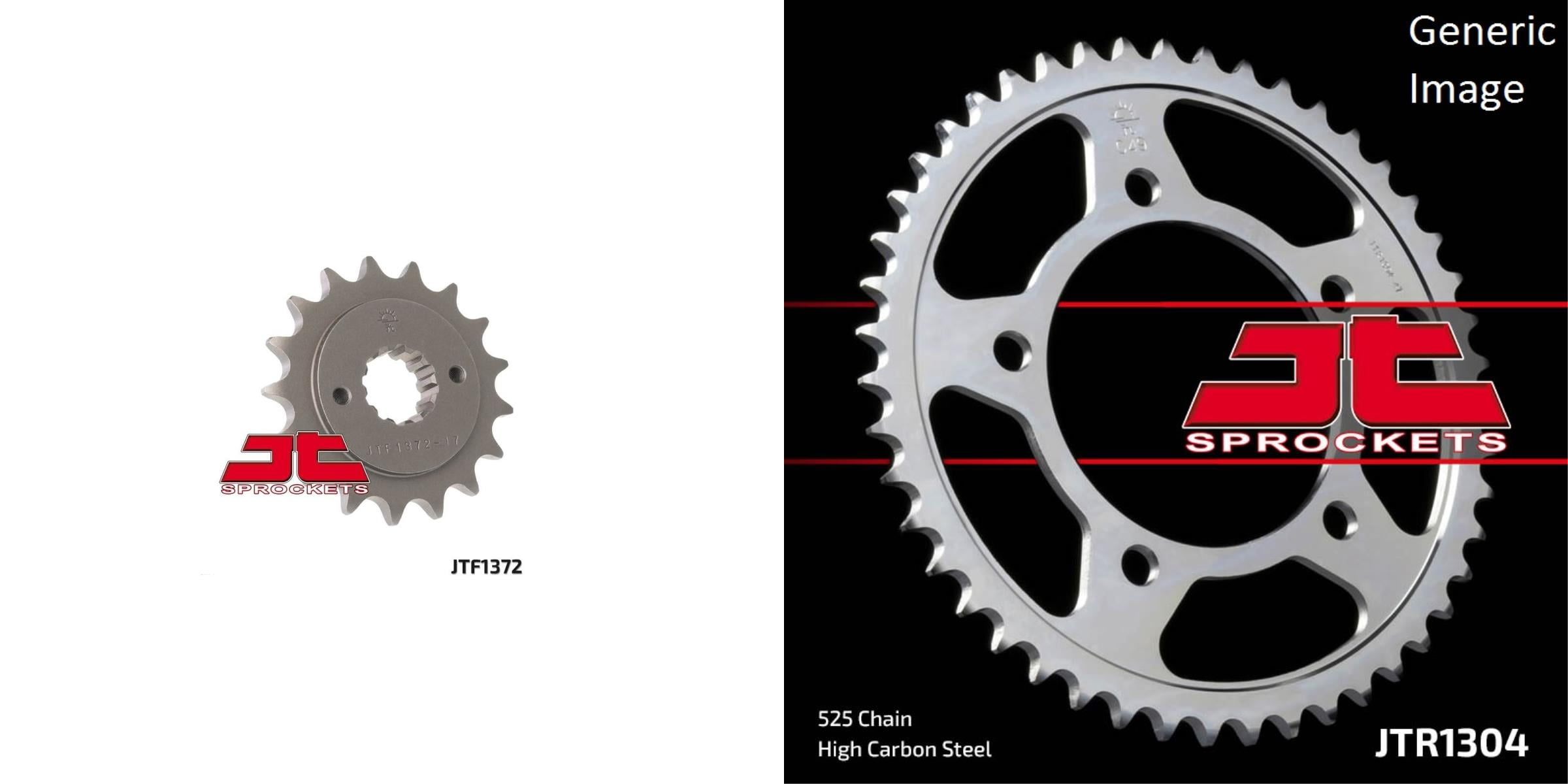 JT Front & Rear Sprocket Kit for Street HONDA VT750 Shadow C/CD