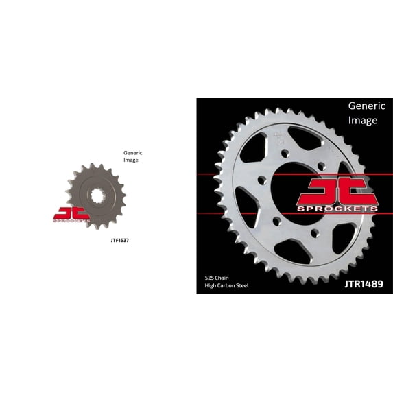 JT Front & Rear Sprocket Kit for Street KAWASAKI ZR1000 (Z1000) 2010-2016