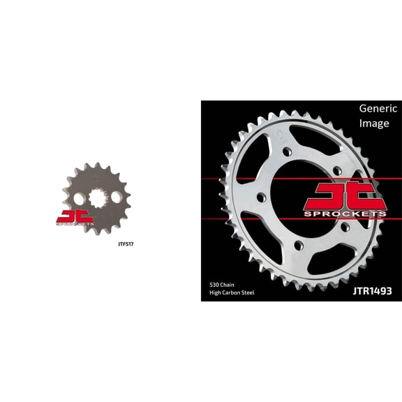 JT Front & Rear Sprocket Kit for Street KAWASAKI ZZR 1400 2006-2010