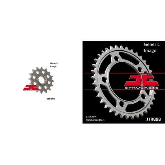 JT Front & Rear Sprocket Kit for Street KTM 1190 RC8 2010