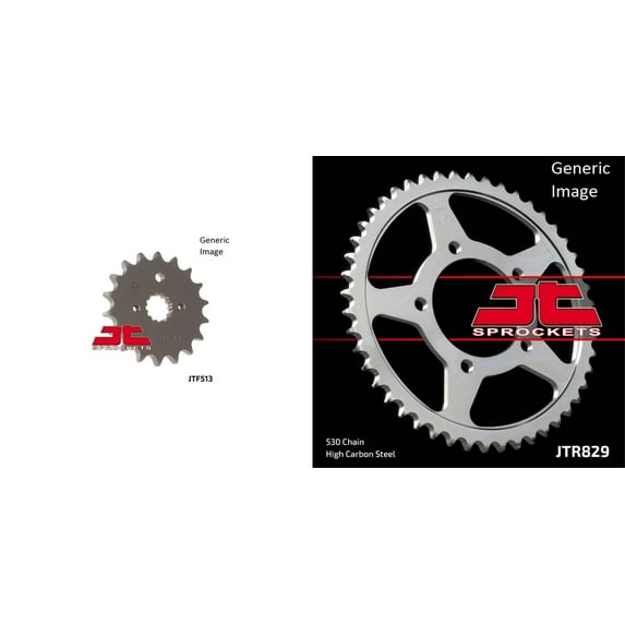 JT Front & Rear Sprocket Kit for Street SUZUKI VZ800 Marauder 1997-2004