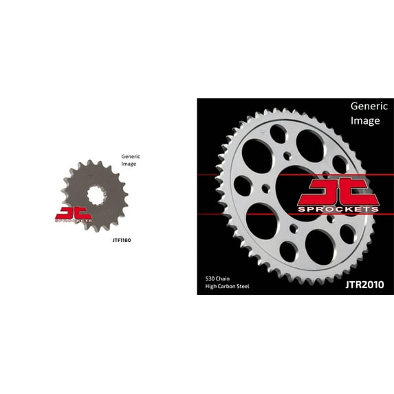 JT Front & Rear Sprocket Kit for Street TRIUMPH 1000 Daytona 1991-1995