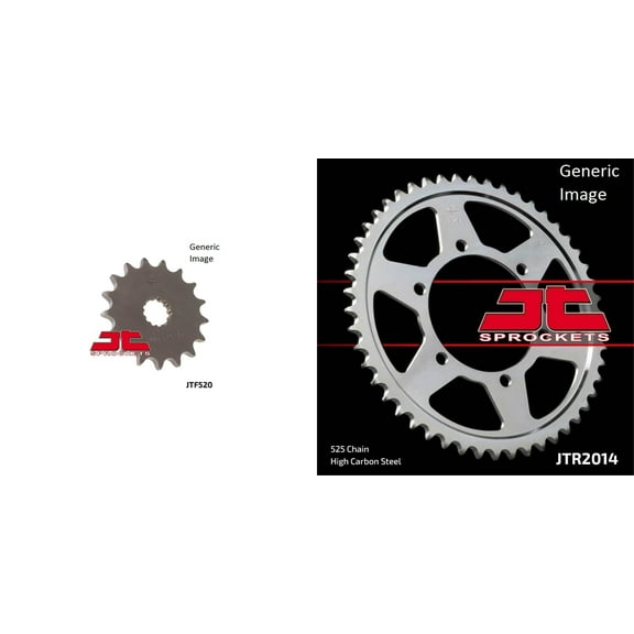 JT Front & Rear Sprocket Kit for Street TRIUMPH 675 Daytona/R 2006-2013