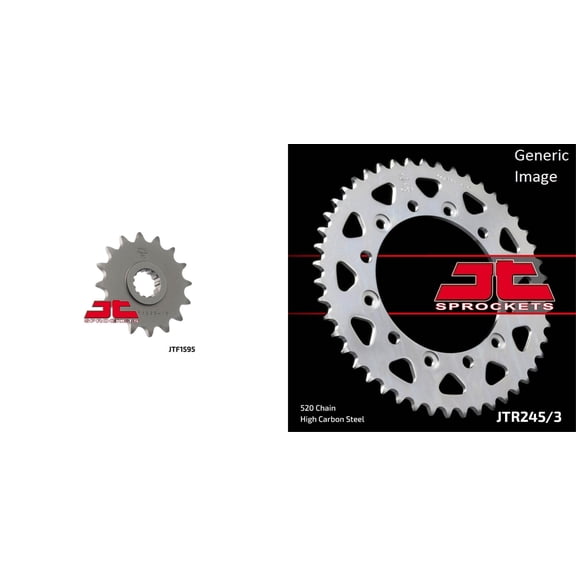 JT Front & Rear Sprocket Kit for Street YAMAHA FZ6R 2009-2016