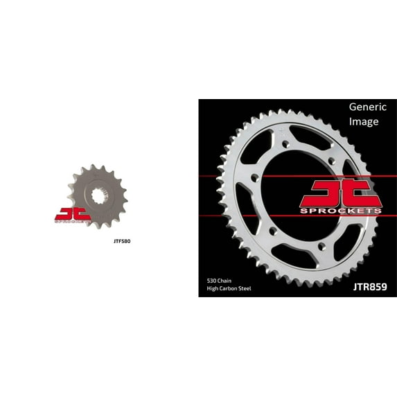 JT Front & Rear Sprocket Kit for Street YAMAHA FZR1000/C 1989-1995
