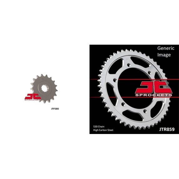 JT Front & Rear Sprocket Kit for Street YAMAHA GTS1000A/AC 1993-1997