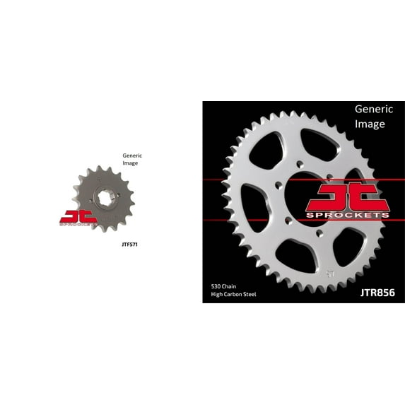 JT Front & Rear Sprocket Kit for Street YAMAHA XJ550 Maxim 1981-1983