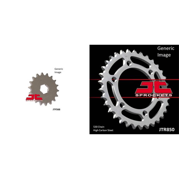 JT Front & Rear Sprocket Kit for Street YAMAHA XS650 1974-1983