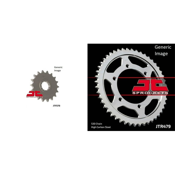 JT Front & Rear Sprocket Kit for Street YAMAHA YZF-R1 2004-2008